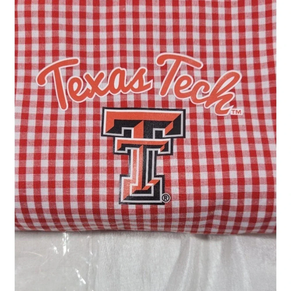 Concepts Sport Women's Texas Tech Red Gingham Lounge Pants - Medium